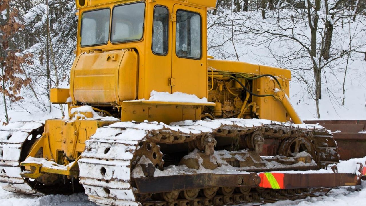 Tracteur à chenilles