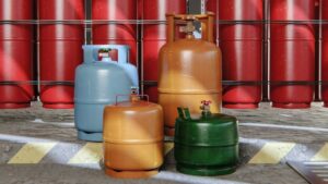 Bouteille de gaz propane ou butane