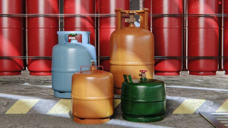 Bouteille de gaz propane ou butane